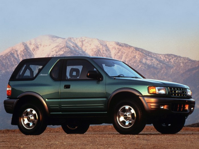 Isuzu amigo 1998