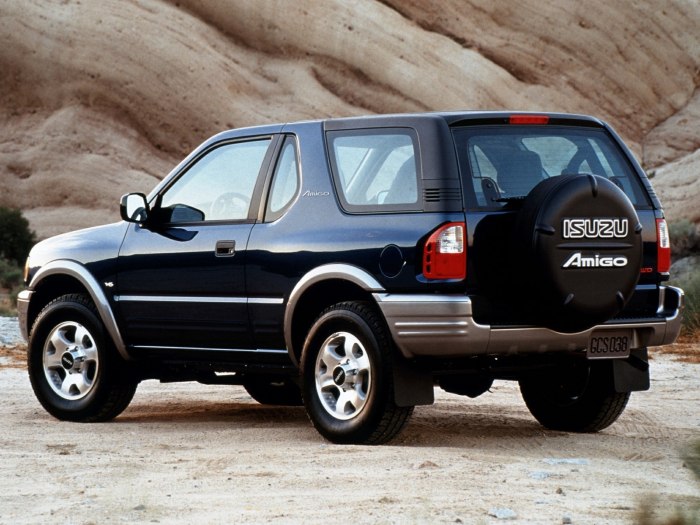 Isuzu amigo 1998
