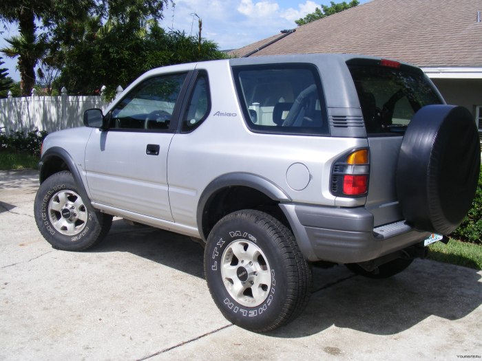 Isuzu amigo 1998