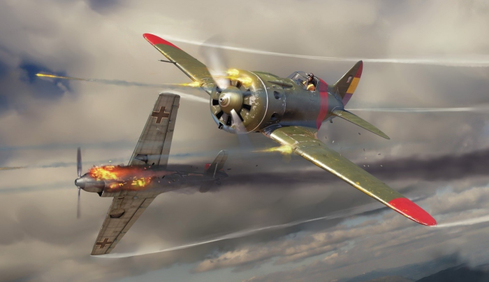 Мессершмитт 109 воздушный бой