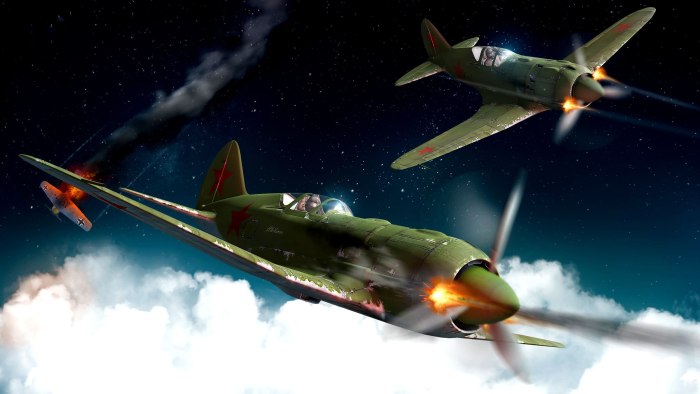 War Thunder истребители