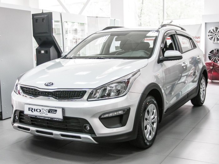 Kia Rio XLINE белый