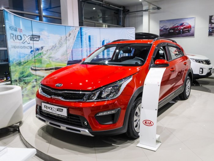Kia Rio x красная
