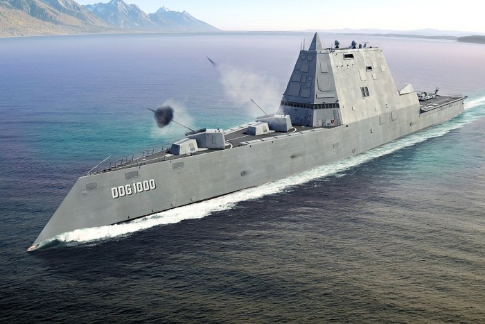 Стелс-эсминец США "Zumwalt"