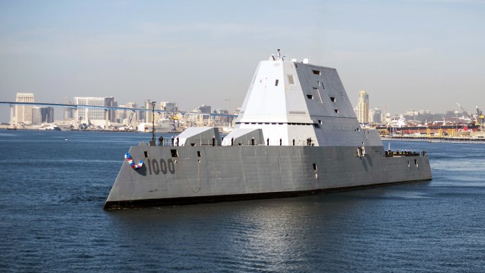 Эсминец DDG 1000 Zumwalt