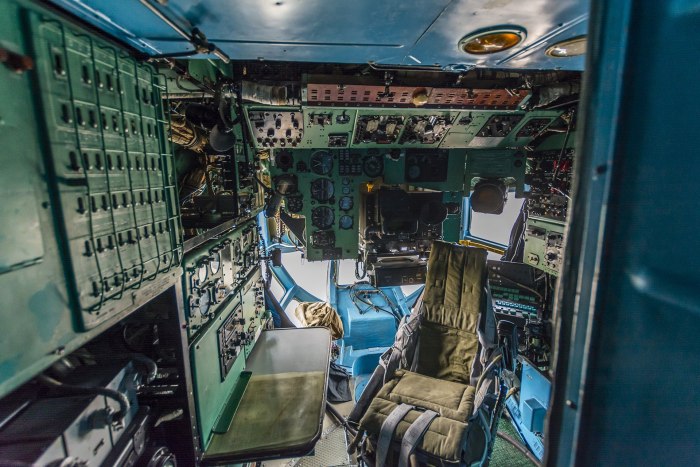 Кабина пилотов АН-22 Антей