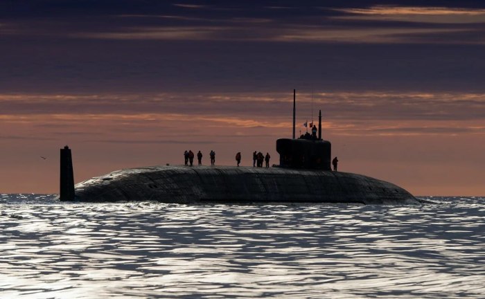 Атомная подводная лодка ВМФ РФ
