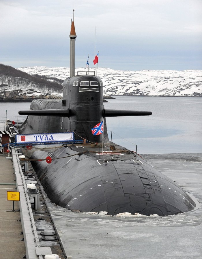 Подводные лодки проекта 667бдрм «Дельфин»