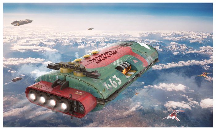 Космические корабли Sci-Fi Cargo