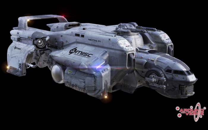 Sci Fi космический корабль Канонерка