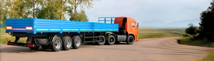 Длинномер КАМАЗ - 13.7 метров