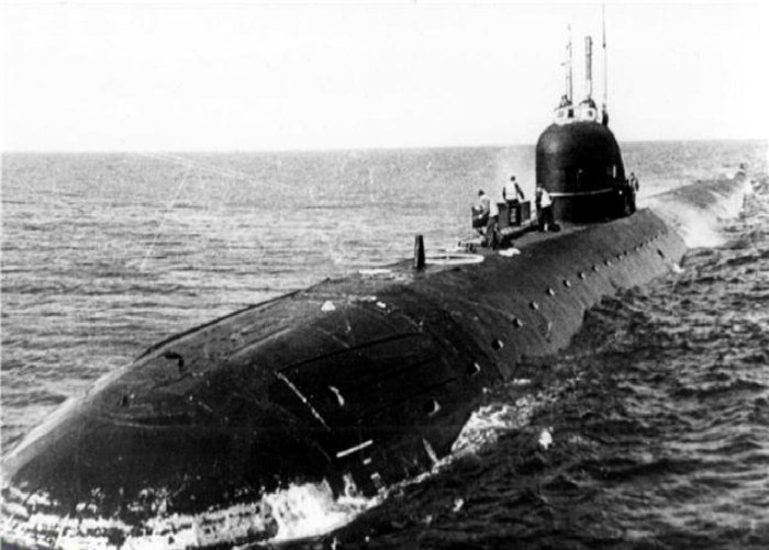 Подводная лодка к-27 проекта 645