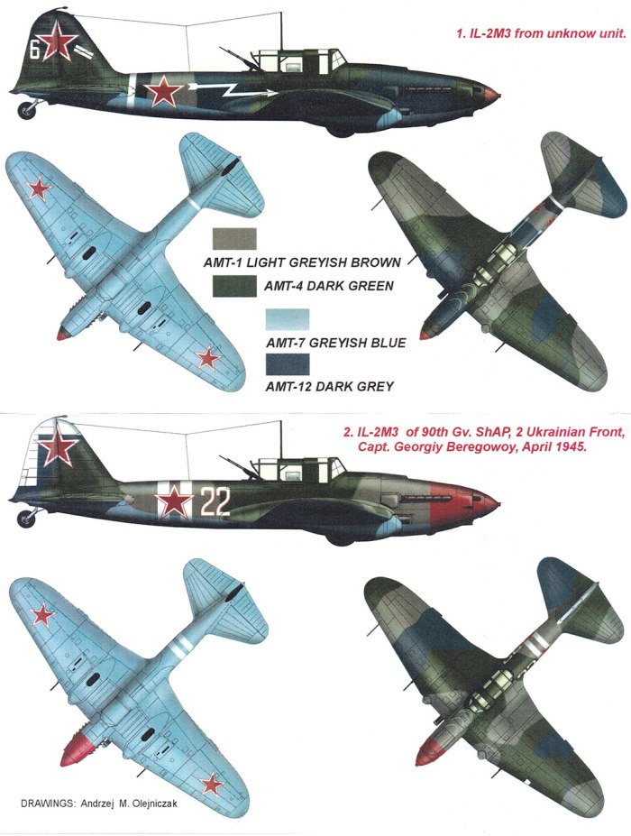 Камуфляж самолета ил-2