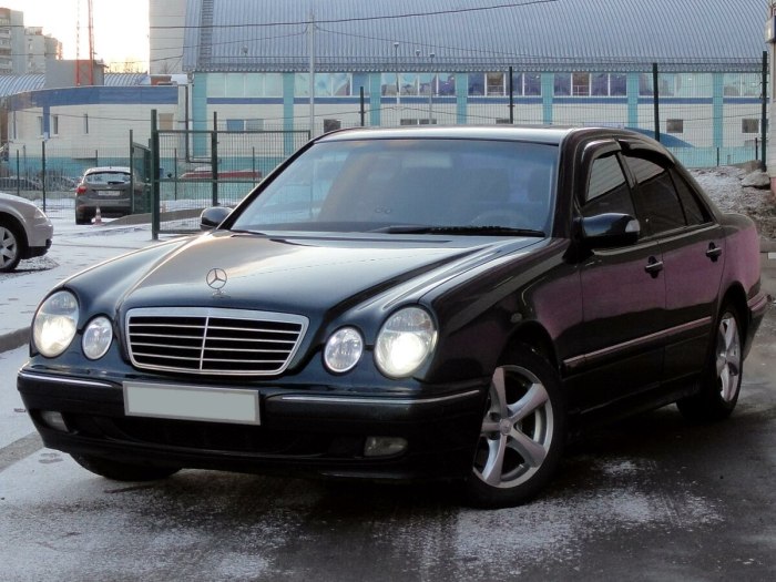 Мерседес w210 2002 года