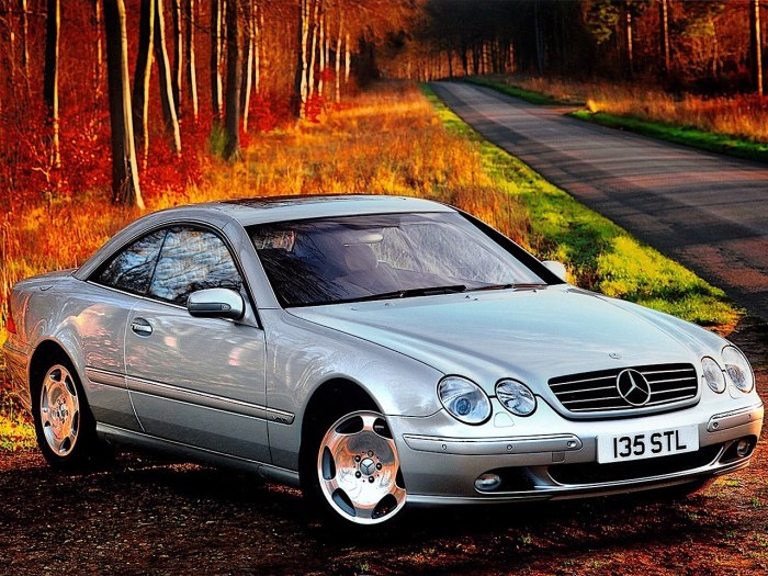 Mercedes cl600 2000