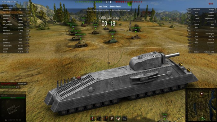 Самый первый танк в World of Tanks