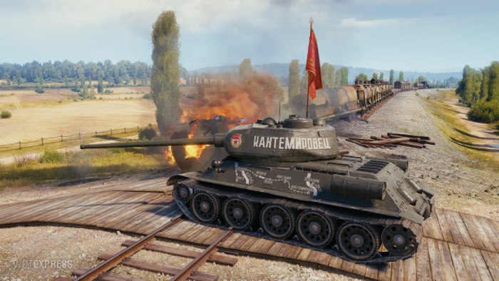 World of Tanks т-34-85