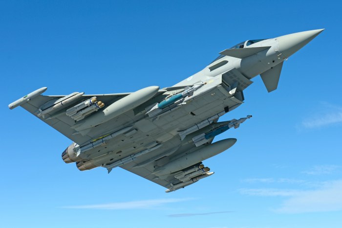 Истребители НАТО Eurofighter Typhoon