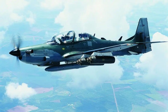 Штурмовики Embraer EMB-314 super Tucano