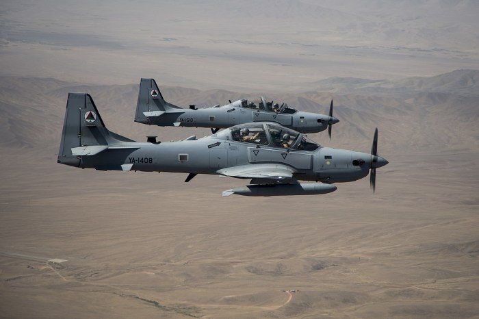 Штурмовики а-29 super Tucano