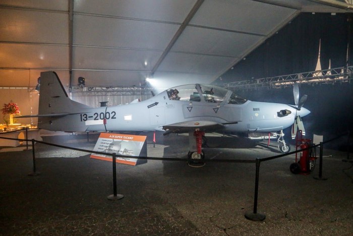 Штурмовики а-29 super Tucano