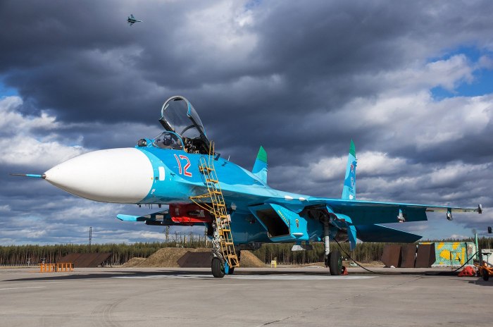 Су-27 истребитель - перехватчик