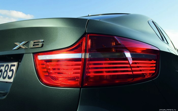Задние фары BMW e71