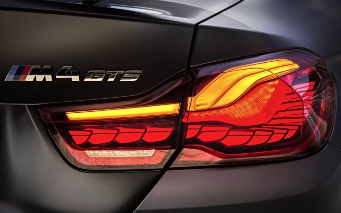 BMW m4 GTS фары
