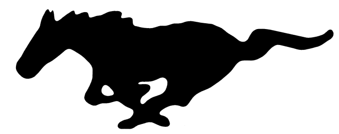 Форд Мустанг знак