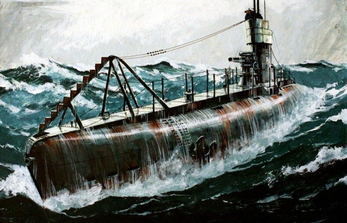 Подводная лодка первой мировой войны