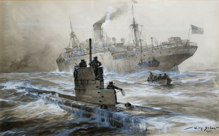 Художник маринист Клаус берген