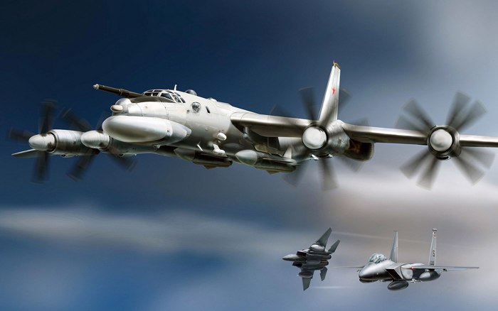 Бомбардировщик ту-95мс