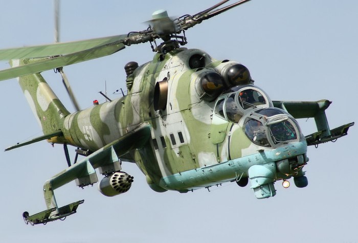 Вертолет "ми-24а"