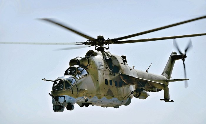 Вертолет "ми-24а"
