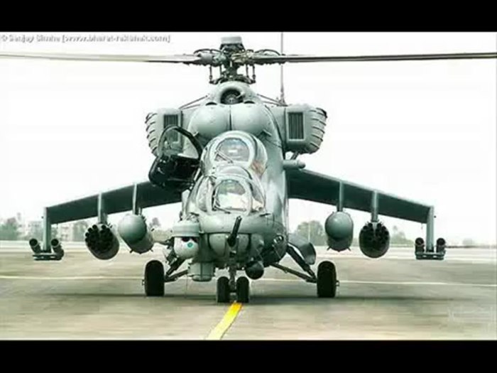 Боевой вертолёт ми-24