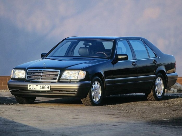 Mercedes w140 s600