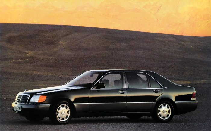 Mercedes w140 s600