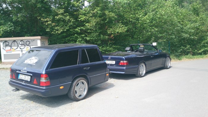 Mercedes w124 универсал