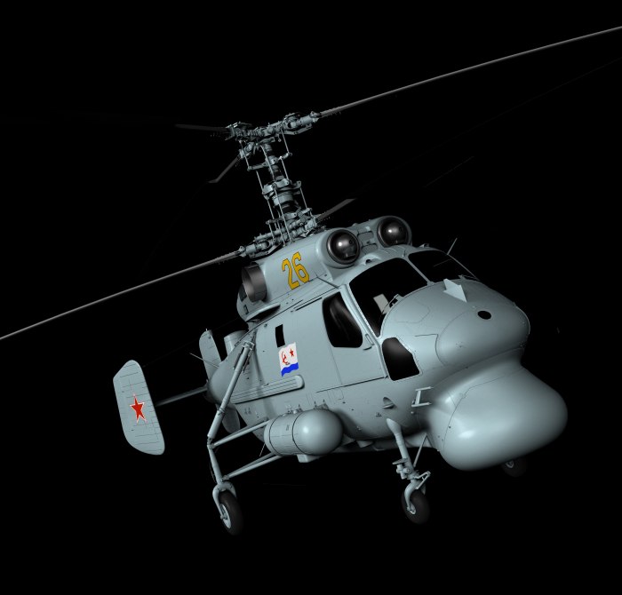 Ка 25 3d model