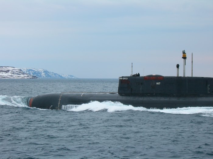 Подводная лодка 949а Антей