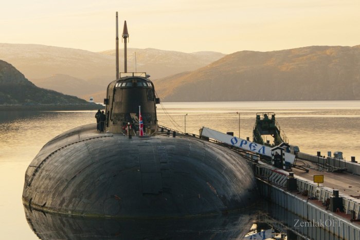 Атомная подводная лодка к-266 «Орел»