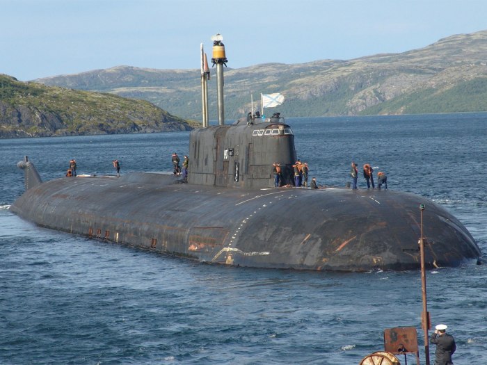 Подводные лодки проекта 949а «Антей»