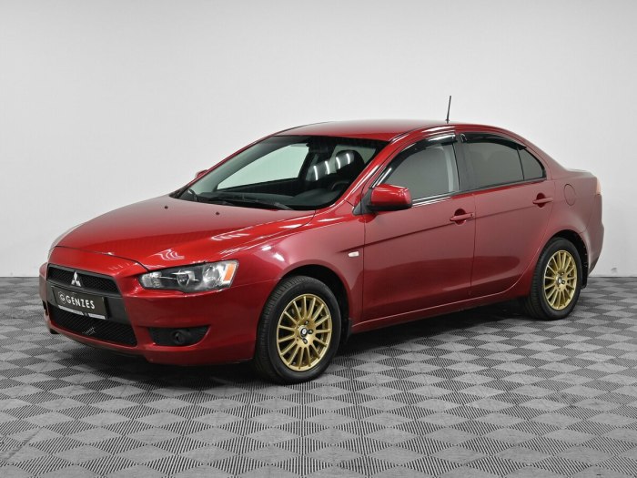 Mitsubishi Lancer x Рестайлинг 2