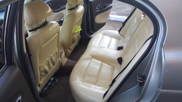 Daewoo Leganza 2.2 салон бежевая кожа