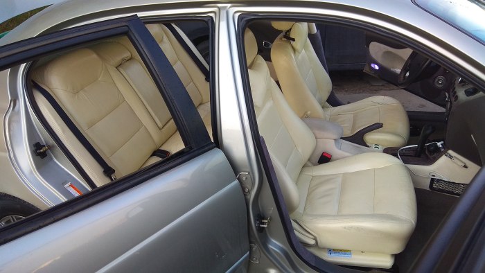 Daewoo Nubira кожаный салон
