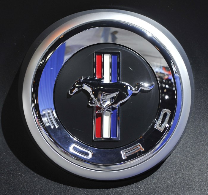 Ford Mustang шильдик