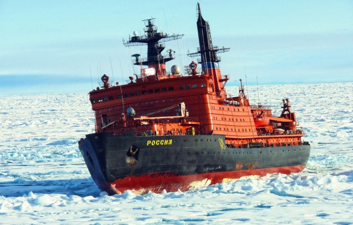 Северный морской путь атомный ледокол
