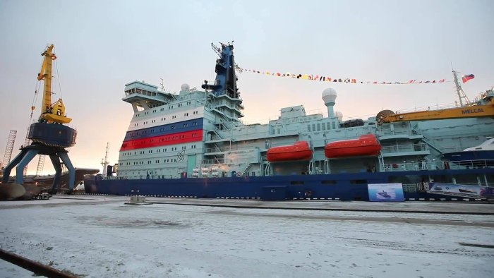 Российский атомный ледокол «Арктика» проект 22220
