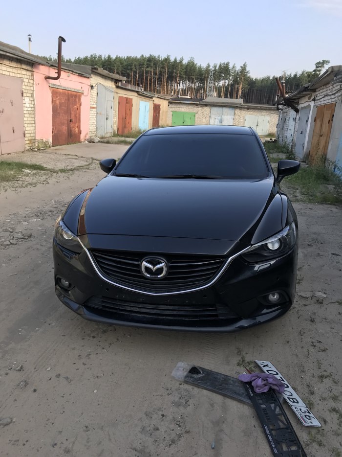 Mazda 6 тонированная