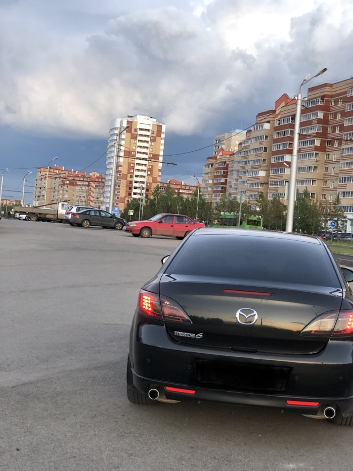 Mazda 6 gg тонированная